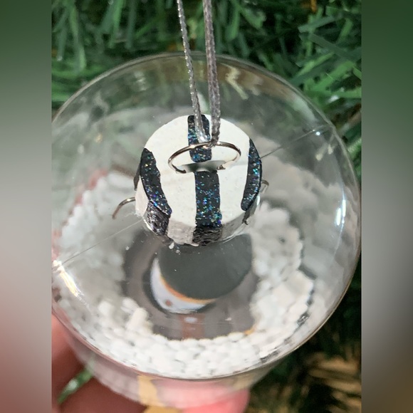 Nightmare Before Christmas The Mayor Christmas Ornament Faux Snow Globe - Picture 6 of 10